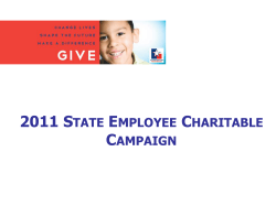 State Employee Charitable Campaign