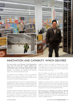 innovation and capability which delivers