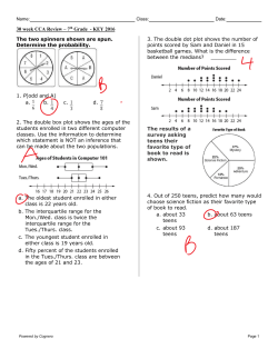 18 week CCA Test - Net Start Class