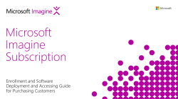 Microsoft Imagine Subscription