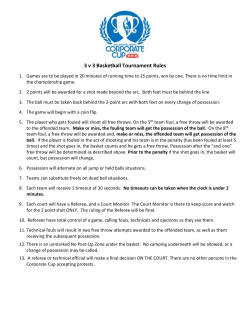 roundball ruckus rules summary
