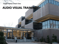 Audio Visual Training