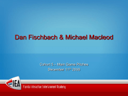 Our Game - Dan Fischbach`s Glog