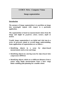Image Segmentation