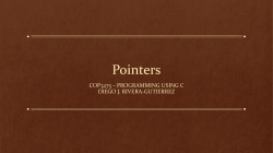 12. Pointers