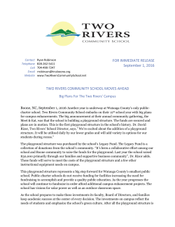 Big Plans For Two Rivers` Campus