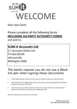 SUM-it Accounts Ltd