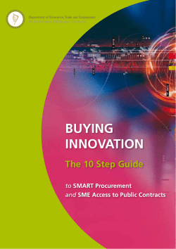 23. Buying Innovation: The 10 Step Guide to SMART
