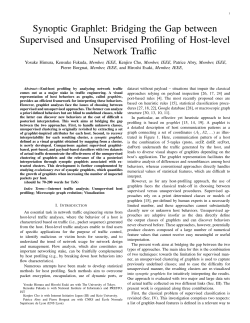 Synoptic Graphlet: Bridging the Gap between Supervised and