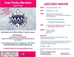 IHM Info sheet 2017 - Abbotsford Female Hockey Association