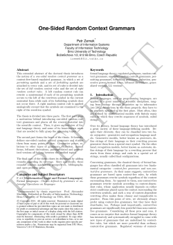 One-Sided Random Context Grammars