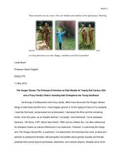 Hunger Games - final paper