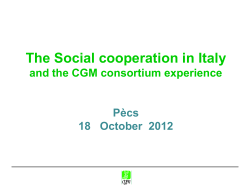 The Cgm cooperative group