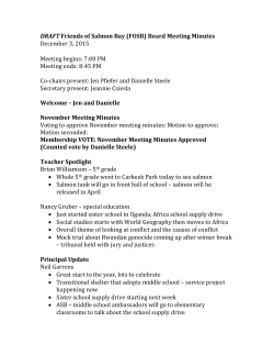 (FOSB) Board Meeting Minutes