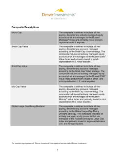 Strategy Descriptions