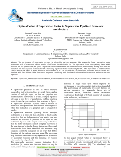 Optimal Value of Superscalar Factor in Superscalar Pipelined
