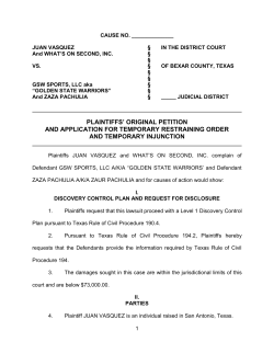 The lawsuit