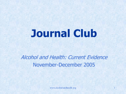 Journal Club Nov