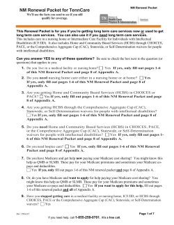 NM Renewal Packet for TennCare