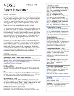 February - Beaverton School District