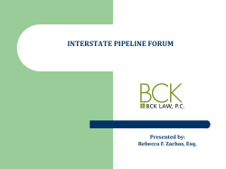 ferc process: pre-filing