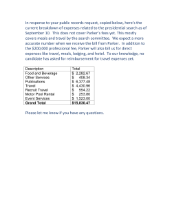 Presidential Search -- Total Costs as of Sept. 10