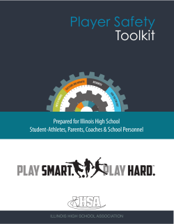 Player Safety Toolkit - Illinois High School Association