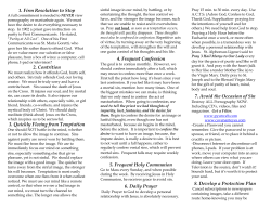 Firm Resolution to Stop - Sacred Heart, Halstead