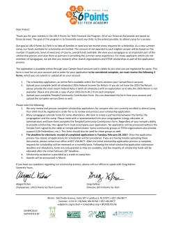 the scholarship - 6 Points Sci