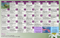 May 2017 - Christian Health Care Center