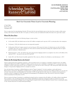 Don`t Let Uncertain Times Lead to Uncertain Planning