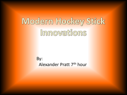 The Evolution of Hockey Sticks - district87.org | Bloomington School