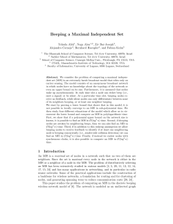 Beeping a Maximal Independent Set
