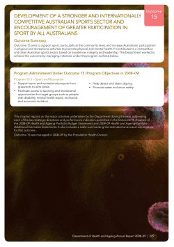 Development of A StRongeR AnD InteRnAtIonAlly