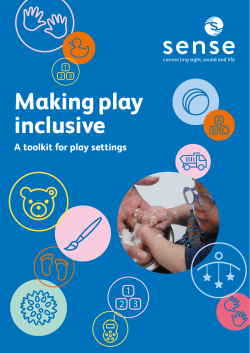 Making play inclusive