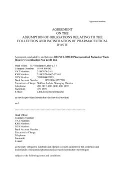 agreement on the assumption of obligations relating