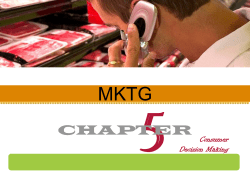 6 Consumer Behavior