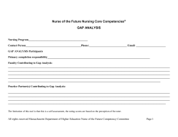 draft # 4 gap analysis - Massachusetts Department of Higher