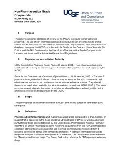 Non-Pharmaceutical Grade Compounds