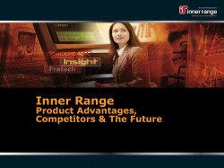 Inner Range Advantages Integration (Access and Intruder)