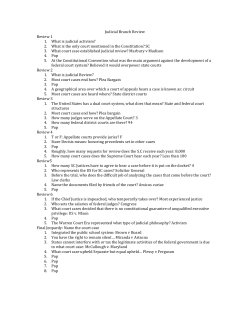 Judicial Branch Review