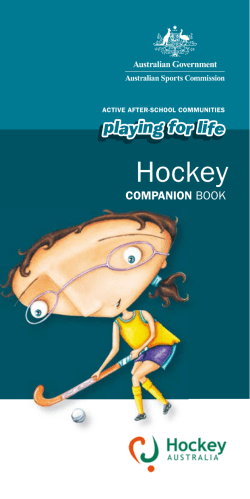 Hockey - Healthy Active Kids