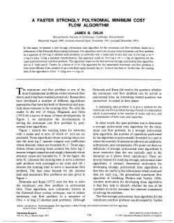 a faster strongly polynomial minimum cost flow algorithm