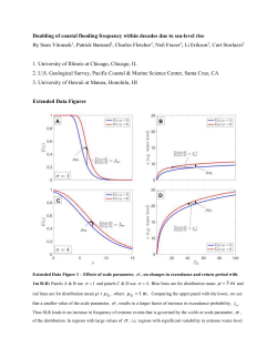 Doubling of coastal flooding frequency within decades due to sea