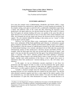 paper - Stanford Institute for Theoretical Economics