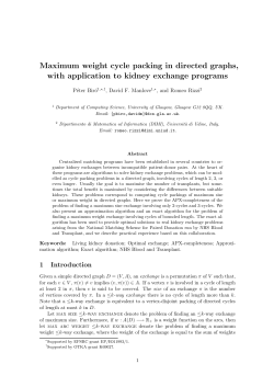 Maximum weight cycle packing in directed graphs, with application