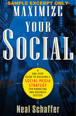 Maximize-Your-Social-by-Neal-Schaffer-Special