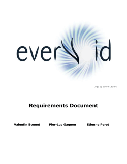 Requirements Document - everVoid