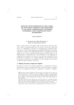 SNAKE-OIL WITH MATHEMATICS IS STILL