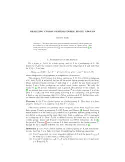 Realizing fusion systems inside finite groups